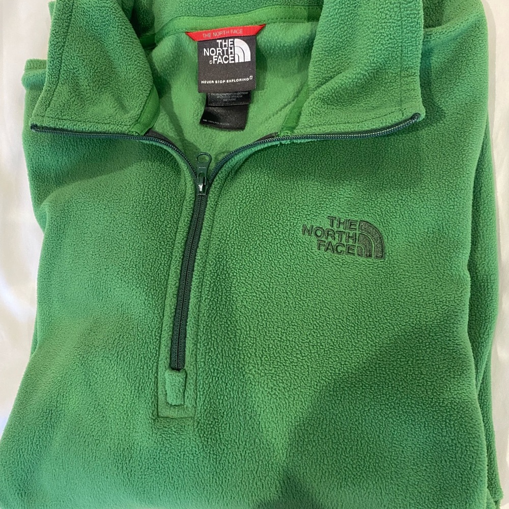 The North Face Vibrant Green Fleece Jacket